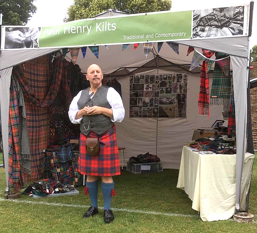 northumbrian tartan kilt